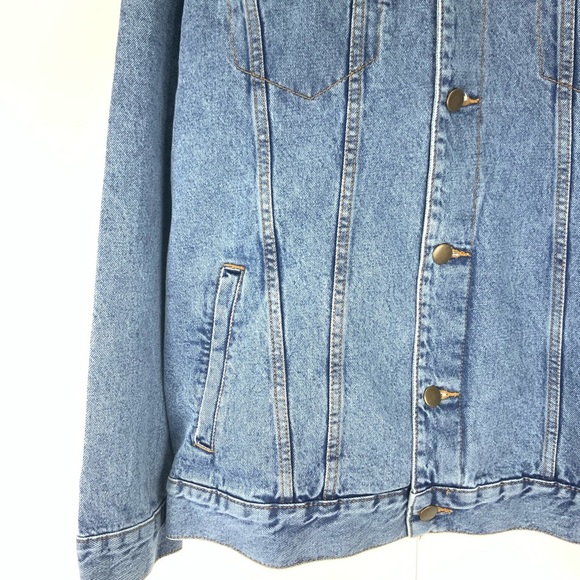 NWT NICKELODEON Jean Jacket Rugrats Size L - Picture 3 of 7